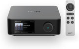 WiiM Amp Ultra Streaming Amplifier with Touchscreen and HDMI eARC, Space Gray (AMP003-SPACE GRAY)