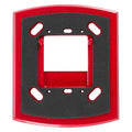 System Sensor WTP Weatherproof Plate for Outdoor Strobes and Horns, Flush-Mount, Red