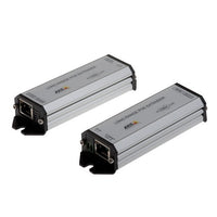 AXIS 01857-001 Long-Range PoE Extender Kit, Extends Ethernet and PoE, Connections up to 3,280'