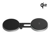 ZIKE Z677 15W Qi2 Tesla Magnetic Wireless Charger Phone Holder - detail view | Silarius