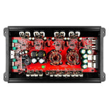 ZR 4-Channel Class D Amplifier 4 x 400 Watts Rms @ 4-ohm - side view | Silarius