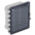 STI EP080605-T EnviroArmour Polycarbonate Enclosure - Tinted, 8" X 6" X 5"