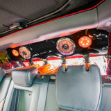 Ford Bronco 6th Gen 4-Door Overhead Bar System fits 4 x 8' speakers + 2 x 6.5' Speakers and 2 x 3.7... - rear view | Silarius