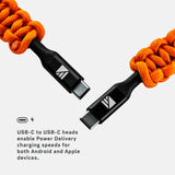 USB-C to USB-C Cable - detail view | Silarius