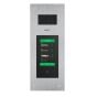 Comelit IX8090S SteelTouch Series Surface-Mount IP ViP Audio/Video Entrance Panel with 5" Touchscreen, Stainless Steel