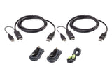 ATEN CS1144DP4UN 4-Port Dual Display Universal PP4.0 Secure KVM (includes all cables)