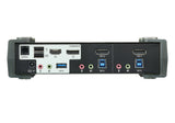 ATEN CS1922M 2-PORT USB3.0 4K Displayport KVMP