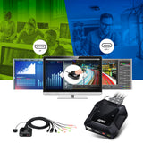ATEN CS52DP 2-Port USB-C DisplayPort Hybrid Cable KVM