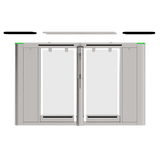 ZKTeco SBTL8000 Swing Turnstile with Driver