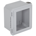 STI EF100806-W EnviroArmour Fiberglass Enclosure with Window, 10"H 8"W 6"D