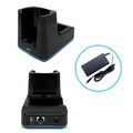 Unitech 5000-900087G HT730 Single SLOT Ethernet Cradle, Power Supply, Power Cord SOLD Separately (1010-601551G)
