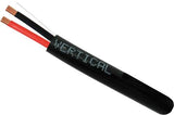 Vertical Cable 209-2321/BK 14/4 Audio Cable - 500ft Pull Box, Black