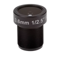 AXIS 5506-011 Lens M12 3.6mm for P39 MkII Cameras, F2.0, 10-Piece