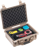 DSI 1450-000-190 Pelican 1450 Case - Tan w/ foam