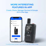 POC-1 Lite 4G Global Walkie Talkie - detail view | Silarius