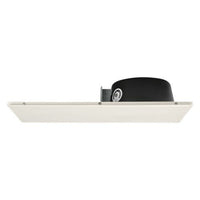 TruAudio IC-1x2-70V 70 Volt 1 x 2 Drop-In Ceiling Speaker With Tile Support and Back