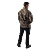 Sahara Men's Heated Hunting Jacket - Mossy Oak Camo - detail view | Silarius