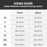 Sahara Women's Heated Hunting Jacket - Mossy Oak Camo - detail view | Silarius
