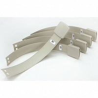 Securitas Healthcare 804A1601 RoamAlert Wrist Strap, 6" Length, 5-Pack, Gray
