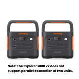 Jackery Explorer 2000 v2 Portable Power Station - detail view | Silarius