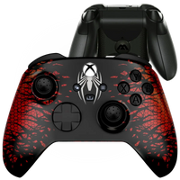 MODDEDZONE SPIDER EXTREME XBOX SERIES X SMART PRO CUSTOM MODDED CONTROLLER - front view | Silarius