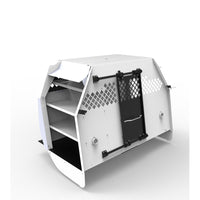 Havis K9-D27-SDS-3 Standard K9 Transport System With Side Door Storage For 2021-2026 Dodge Ram 2500 (DJ) - White