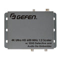 Gefen EXT-UHD600A-12-DS UHD 4K 600 MHz 1:2 Scaler with EDID Detective & Audio De-Embedder