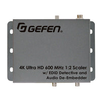 Gefen EXT-UHD600A-12-DS UHD 4K 600 MHz 1:2 Scaler with EDID Detective & Audio De-Embedder