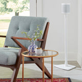 Sanus WSS21-W1 Sonos Play 1 & Play 3 Wireless Speaker Stands White- Single