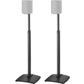 Sanus WSSA2-B1 Sonos Play 1 & Play 3 Adjustable Wireless Speaker Stands Black- Pair