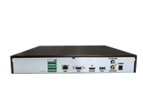 Silarius Pro Series SIL-NVRAI168 36-Channels 4K AI NVR Gigabit 12MP Face Recognition 8TB HDD - side view | Silarius