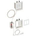 Arlington™ TVBRA2K TV BRIDGE™ II Kit Power/Low-Voltage (Two-Gang Boxes | White)