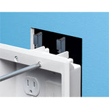 Arlington™ TVBRA2K TV BRIDGE™ II Kit Power/Low-Voltage (Two-Gang Boxes | White)