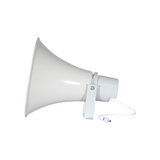 Silarius SILIPSHPOE SIP POE Speaker Horn (White) - side view | Silarius