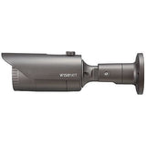 Hanwha QNO-6022R1 Wisenet Q 2MP WDR IR Bullet IP Camera, 4mm Fixed Lens, Black