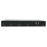 Tripp Lite B320-4X1-HH-K2 4-Port HDMI Switch Kit, 4K 60 Hz, 4 HDMI Inputs to 1 HDMI over Cat6 Extender, 125 ft., TAA