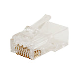 Vertical Cable 012-025/EZF-100 Category 6A Feed Through Plug, Unshielded