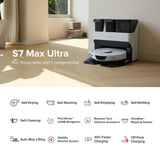 Roborock S7 Max Ultra Robot Vacuum with RockDock® Ultra