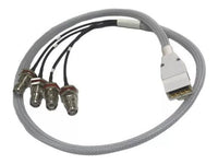 AccelTex ATS-00020 100 Series 4 Port DART to RPTNC Bulkhead Jack 2ft Cable Assembly