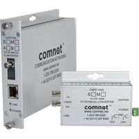 ComNet CNFE1004M1B Media Converter, B, SC Connector, Multimode, Fiber, 100Mbps