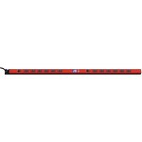 Hubbell PV72IA30BA-6RD inSIGHT Switch Ready Intelligent Power Distribution Unit, 6' Cord, Red