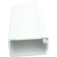 ADI PRO 0E-175DW2 1-3/4" x 3/4" Duct Raceway, 2-Pack, White
