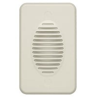 ADI PRO 0E-1GANGCHIM Single Gang, Flush Mount Chime with Volume Control and Single, Dual and Fading Tones, White