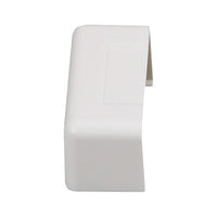 ADI PRO 0E-75ECW4 End Cap, 3/4" X 1/2", 4-Pack, White