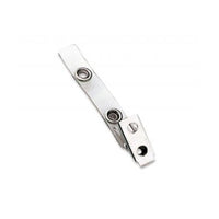 ADI PRO 0E-BHEVS1 2-3/4" x 3/8" Vinyl Badge Clips, 25-Pack