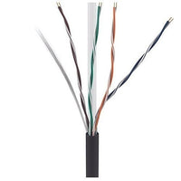 ADI PRO 0E-CAT6PBK CAT6 Plenum Cable, 23/4 Solid BC, Unshielded, UTP, CMP/FT6, 1000' (304.8m) Reel in Box, Black