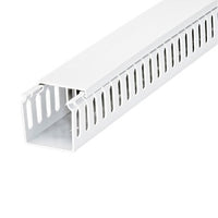 ADI PRO 0E-FDWH3 FDWH3 Finger Duct, 3" x 6', 2-Piece, White