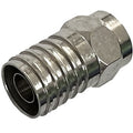ADI PRO 0E-FH6TP F Connector Crimp Plug RG6 50 Ohms, 10-Pack