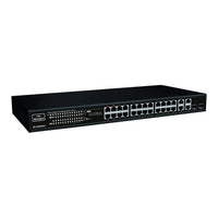 UltraTech 0E-24PMANLT 28-Port Gigabit Lite Managed PoE++ Switch, 24-Port PoE with 4-Port Uplink
