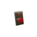 Dortronics 5211-MP23PP/RXE2 Red Mushroom Push Button